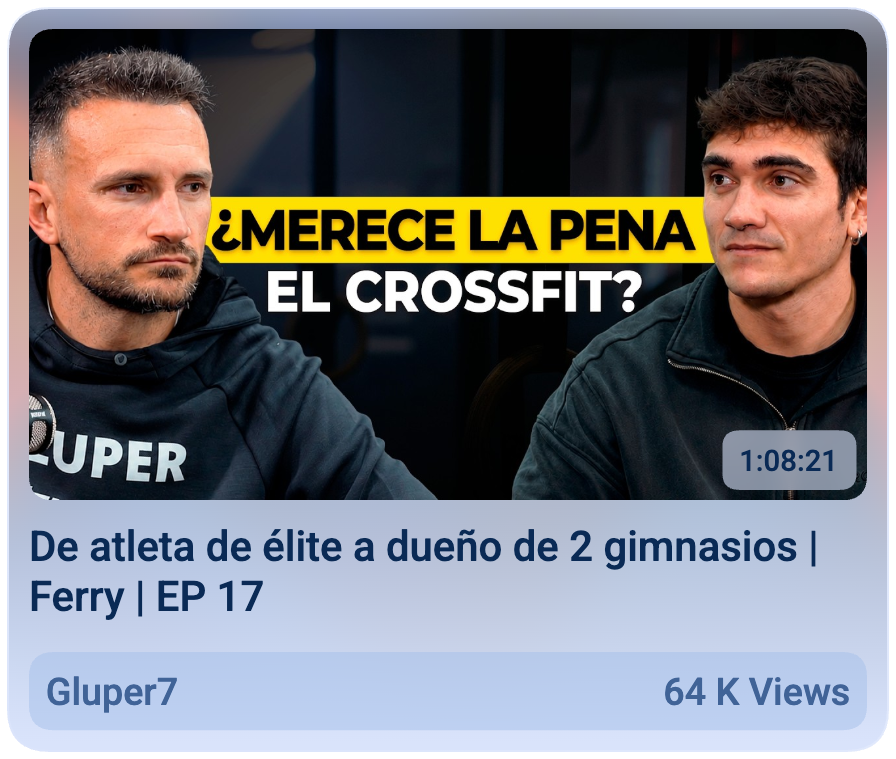 Gluper7 — De atleta de élite a dueño de 2 gimnasios | Ferry | EP 17