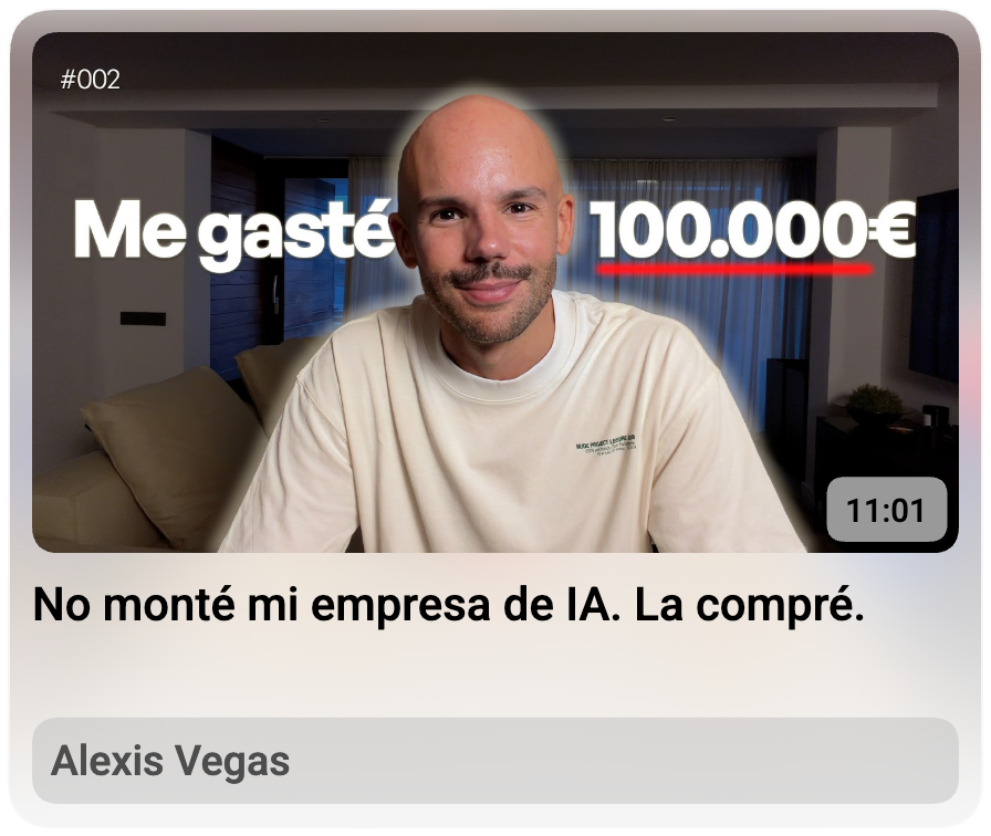 No monté mi empresa de inteligencia artificial, la compré — portada para @estatodoporhacer