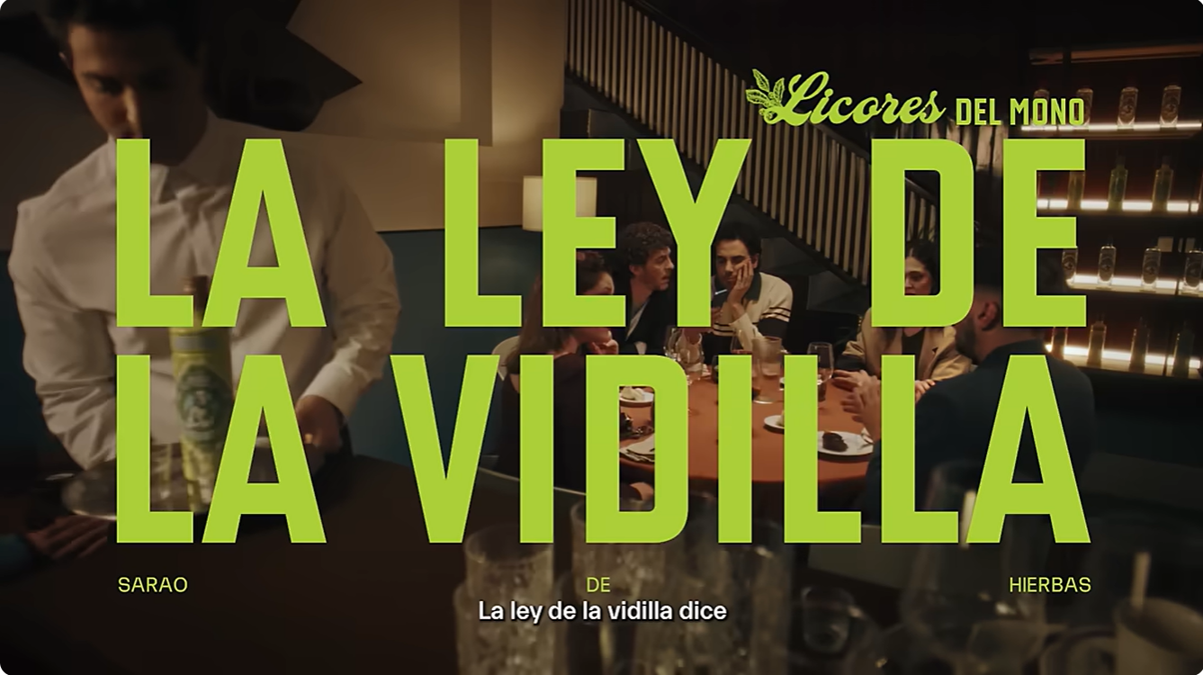 La ley de la vidilla — spot Sarao de Hierbas